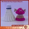 Móc khóa cầu lông Chopper bằng len