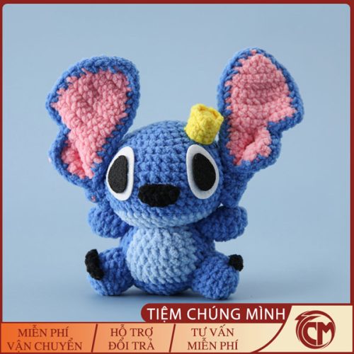 Móc khóa len stitchs