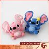 Móc khoá len Lilo & Stitch – Phụ kiện trang trí Balo siêu dễ thương