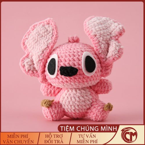 Móc khóa len stitchs