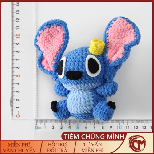 Móc khóa len stitchs