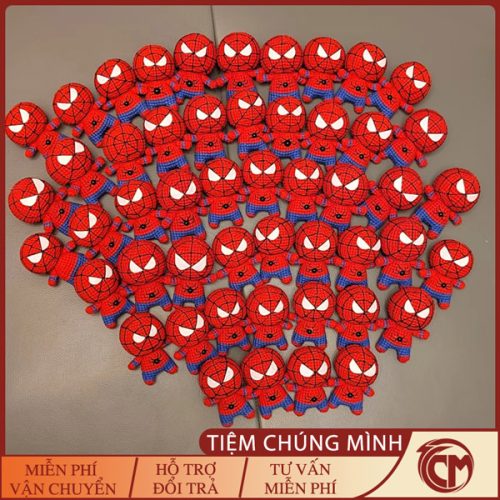 Móc len nhân vật Spider-Man Handmade