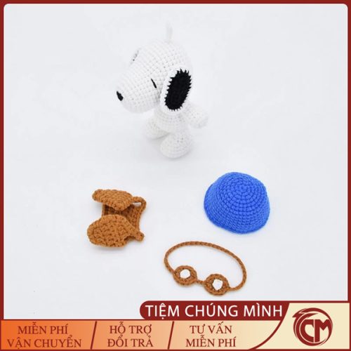 Chú Chó Snoopy đan len