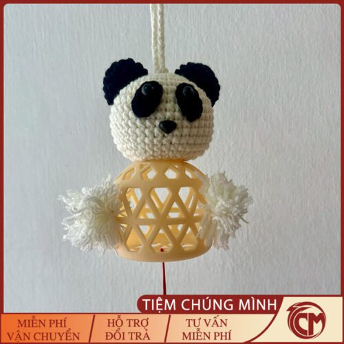 Lồng đèn trung thu cho bé hình gấu trúc Panda
