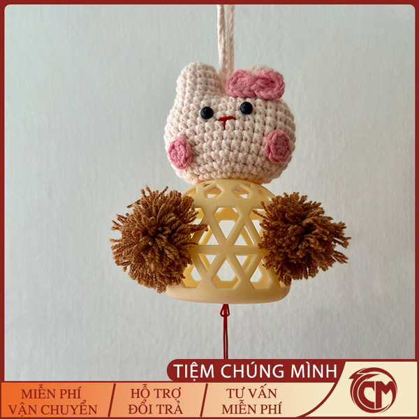 Lồng đèn trung thu cho bé hình Mèo Hello kitty