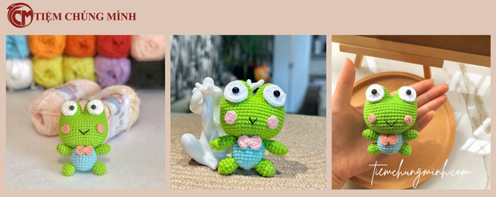 Móc khoá len amigurumi 