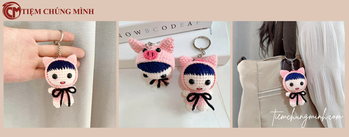 Móc khoá len amigurumi có gì đặc biệt?