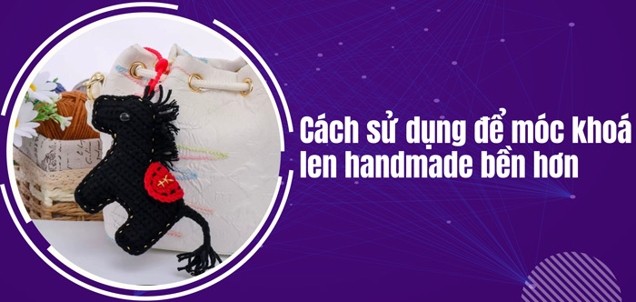 Móc khoá len Handmade có bền không? 