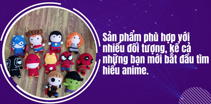 Shop bán đồ anime handmade