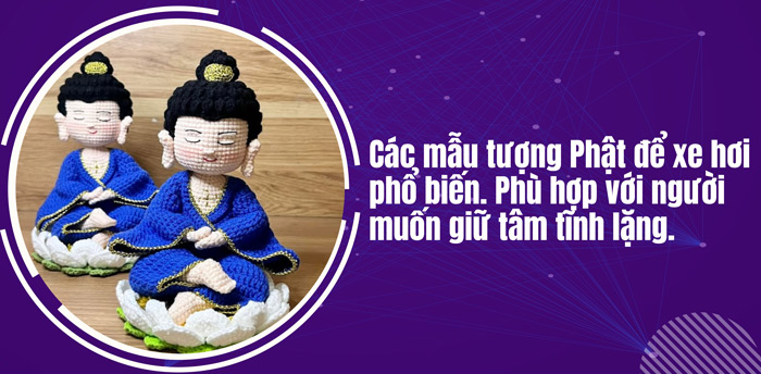 Tượng Phật để xe hơi