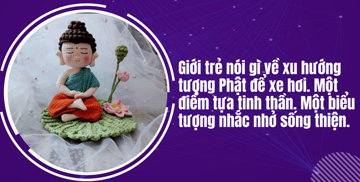 Tượng Phật để xe hơi