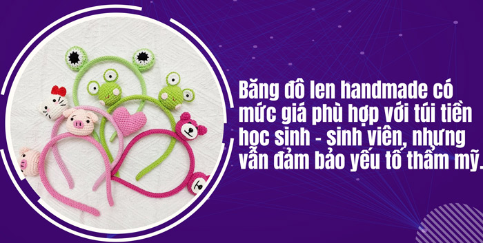 Băng đô len là gì? Phụ kiện handmade nhỏ xinh