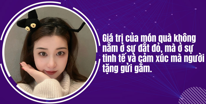 Giá trị của món quà không nằm ở sự đắt đỏ, mà ở sự tinh tế và cảm xúc mà người tặng gửi gắm.