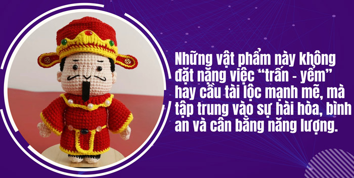 Đồ trang trí phong thủy nhẹ nhàng