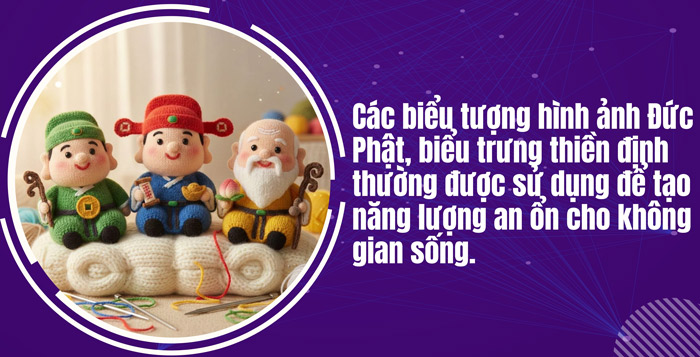Đồ trang trí phong thủy nhẹ nhàng