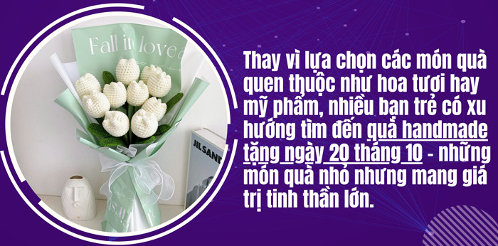 Quà handmade tặng ngày 20 tháng 10