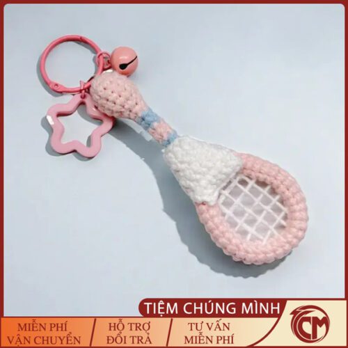 Vợt Cầu Lông Đan Len Handmade