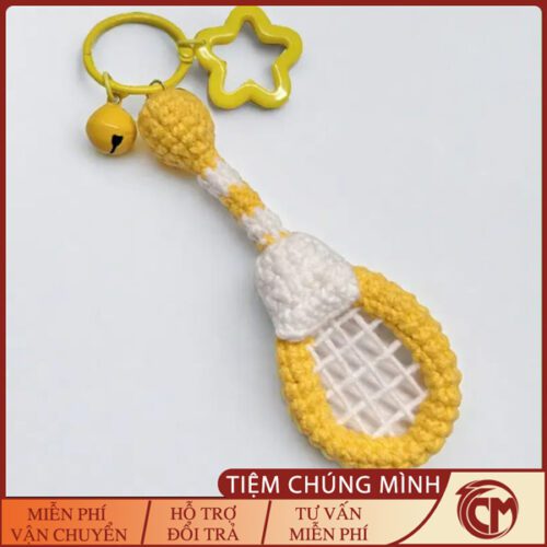 Vợt Cầu Lông Đan Len Handmade