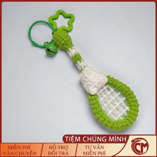 Vợt Cầu Lông Đan Len Handmade