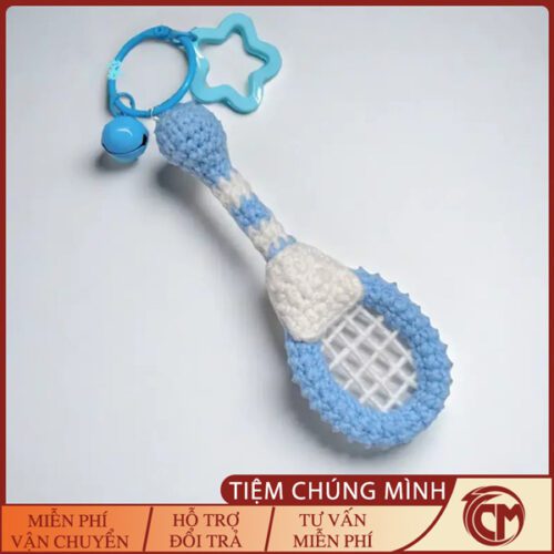 Vợt Cầu Lông Đan Len Handmade