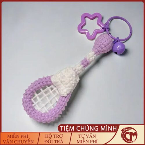 Vợt Cầu Lông Đan Len Handmade