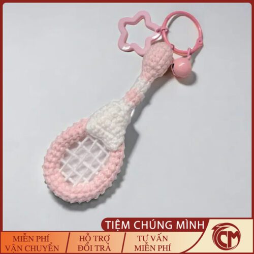 Vợt Cầu Lông Đan Len Handmade
